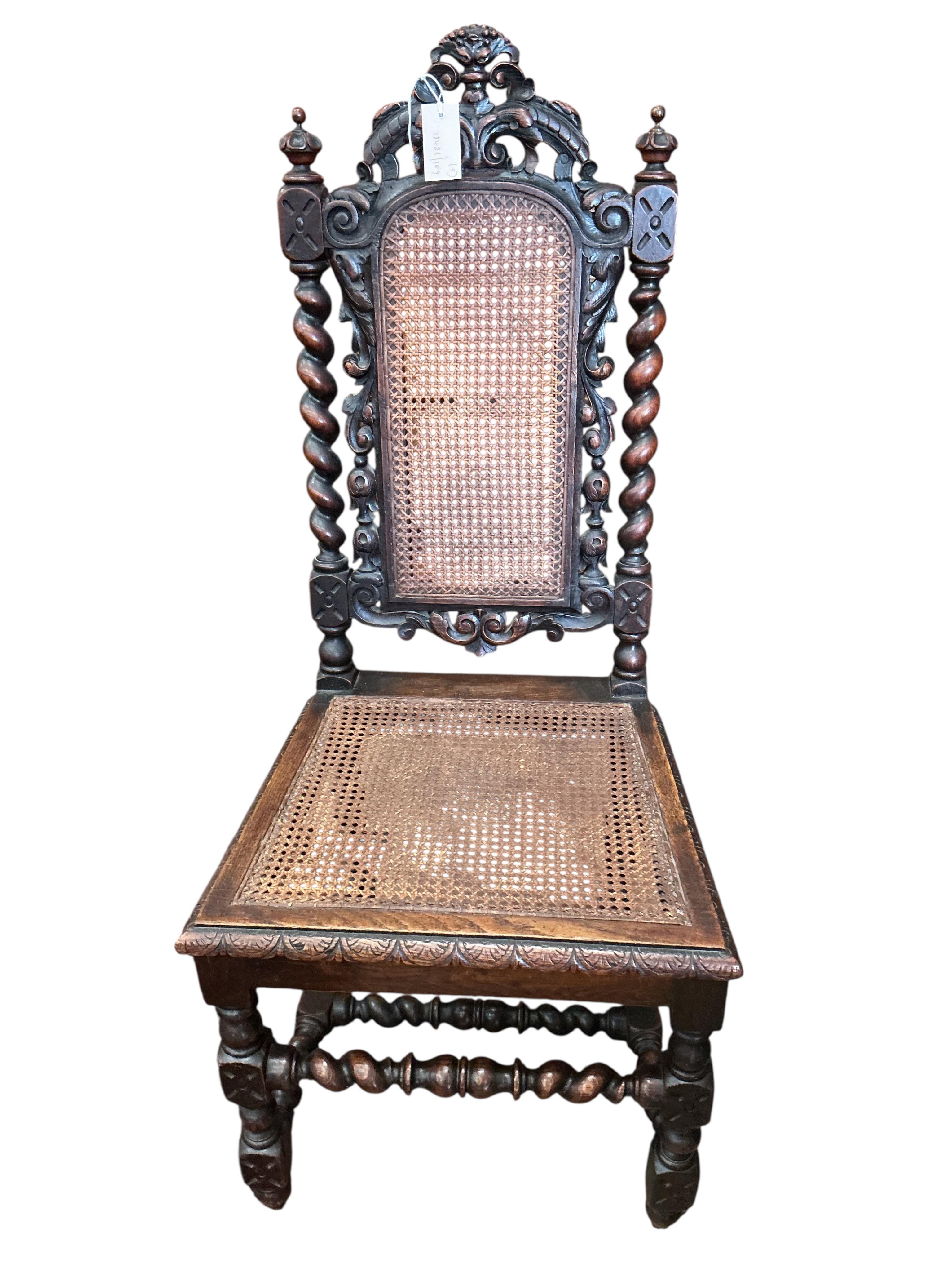 A Victorian simulated rosewood rectangular dressing stool, width 54cm, depth 40cm, height 43cm together with one other stool and three chairs